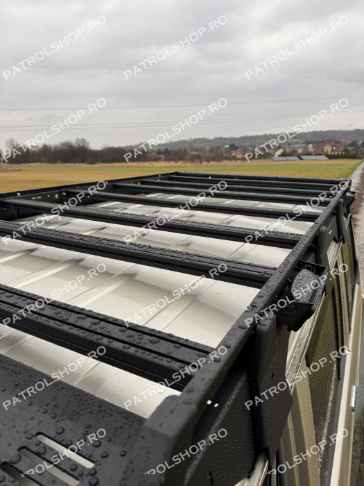 Portbagaj plafon roof-rack slim aluminiu Nissan Patrol Y60 Lung - PATROL SHOP [7]