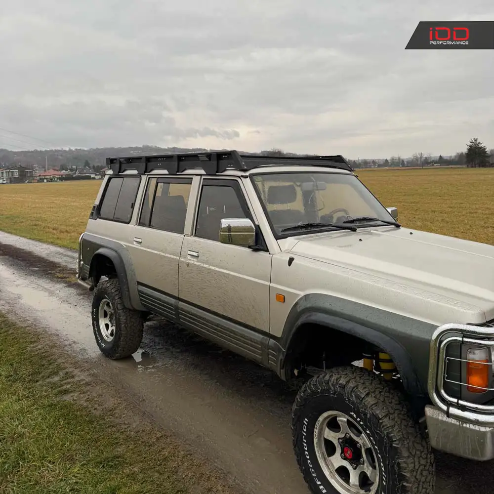 Portbagaj plafon roof-rack slim aluminiu Nissan Patrol Y60 Lung - PATROL SHOP [18]