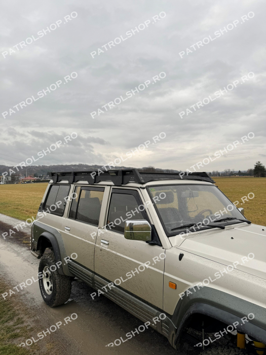 Portbagaj plafon roof-rack slim aluminiu Nissan Patrol Y60 Lung - PATROL SHOP [9]