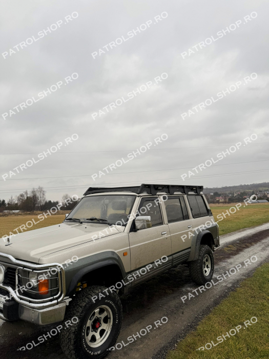 Portbagaj plafon roof-rack slim aluminiu Nissan Patrol Y60 Scurt - PATROL SHOP [4]