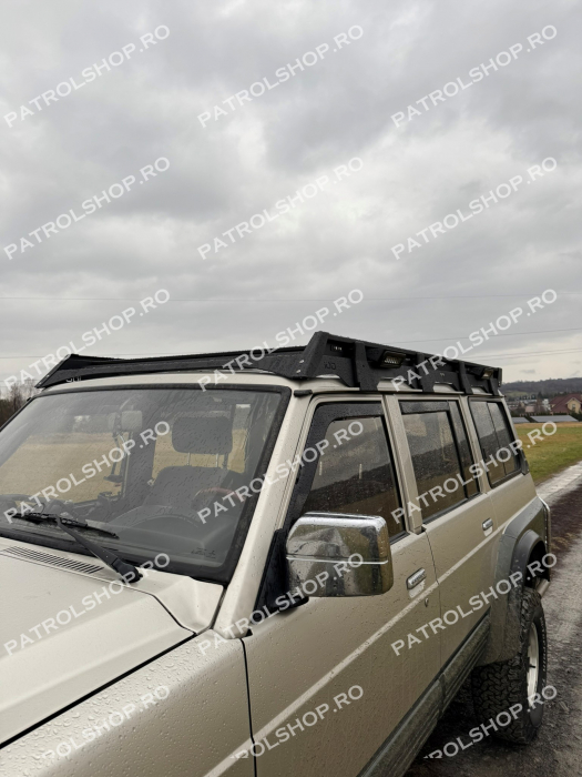 Portbagaj plafon roof-rack slim aluminiu Nissan Patrol Y60 Scurt - PATROL SHOP [19]