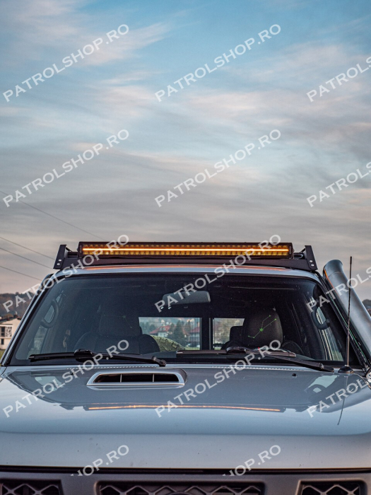 Portbagaj plafon roof-rack slim aluminiu Nissan Patrol Y61 Lung - PATROL SHOP [10]