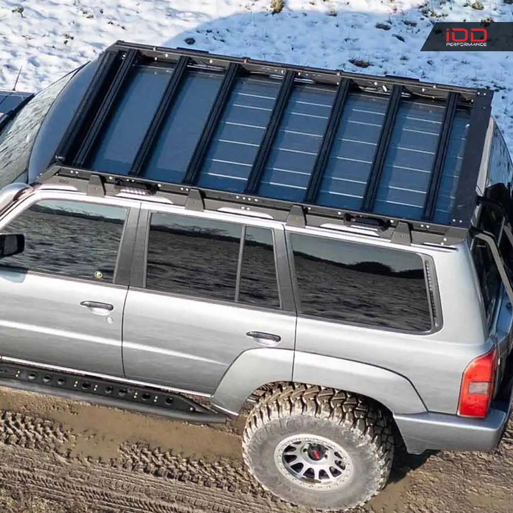 Portbagaj plafon roof-rack slim aluminiu Nissan Patrol Y61 Lung - PATROL SHOP [9]