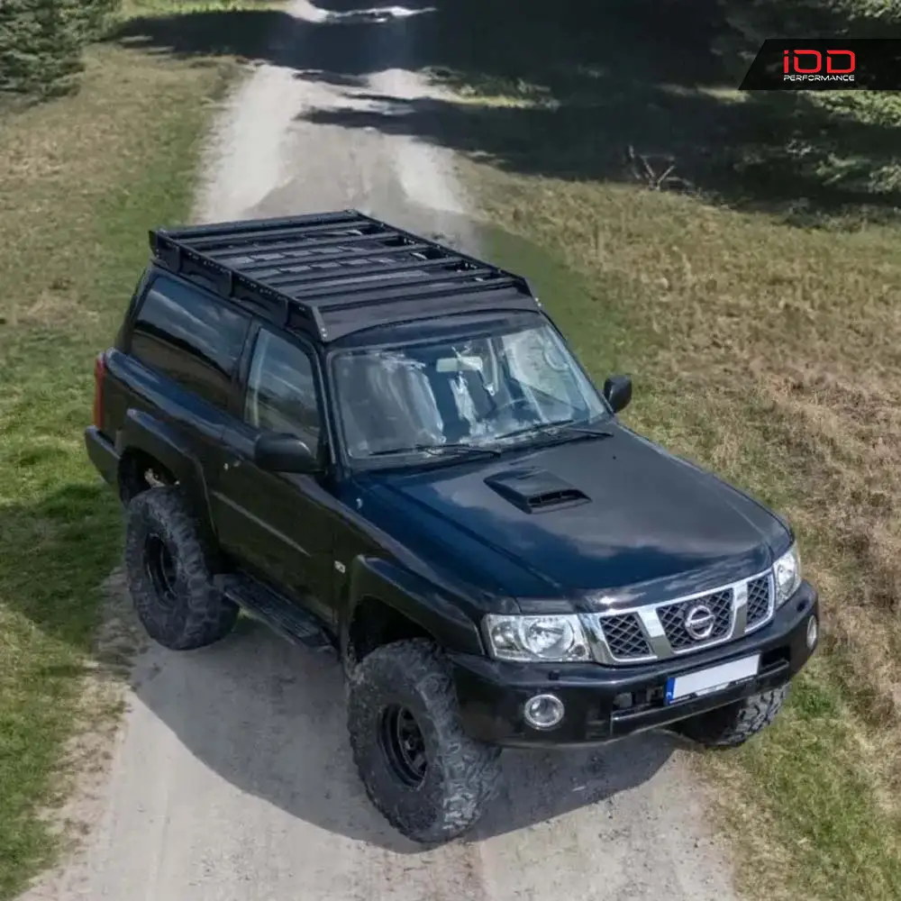 Portbagaj plafon roof-rack slim aluminiu Nissan Patrol Y61 Scurt - PATROL SHOP [4]