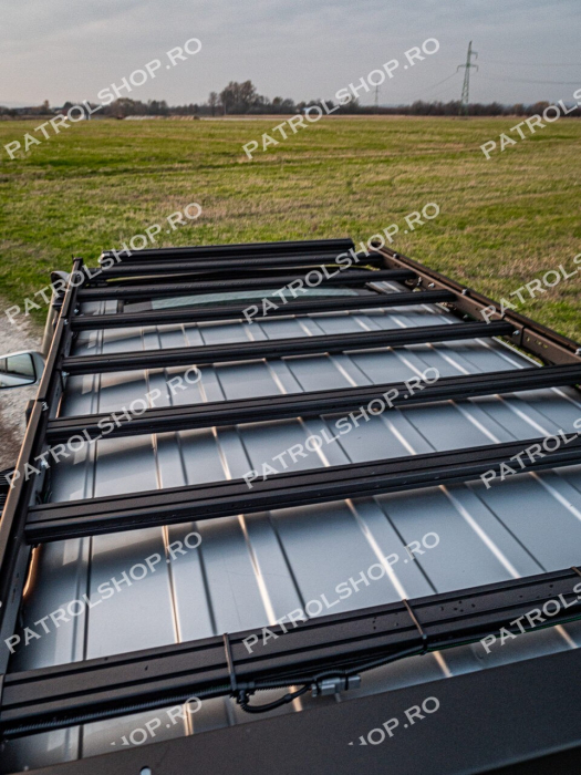 Portbagaj plafon roof-rack slim aluminiu Nissan Patrol Y61 Scurt - PATROL SHOP [11]