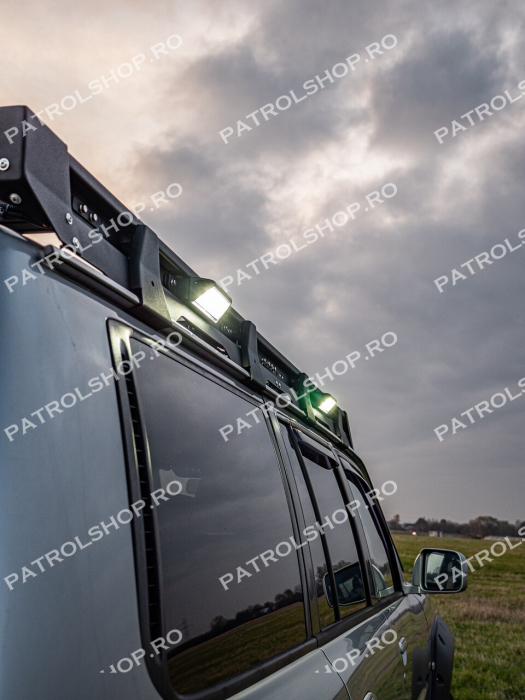 Portbagaj plafon roof-rack slim aluminiu Nissan Patrol Y61 Scurt - PATROL SHOP [9]