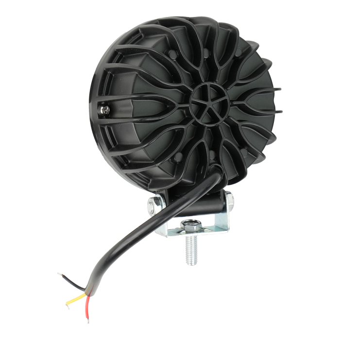 Proiector LED rotund 30W cu inel DRL lumina alba - 12-24V [2]