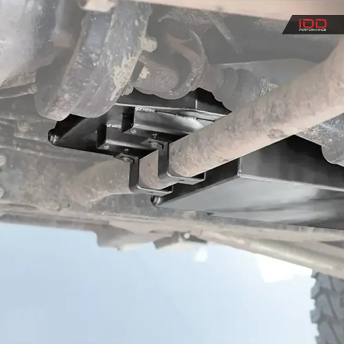 Fuel/water sub tank Nissan Patrol Y61 LWB - 55 liters stainless steel [12]