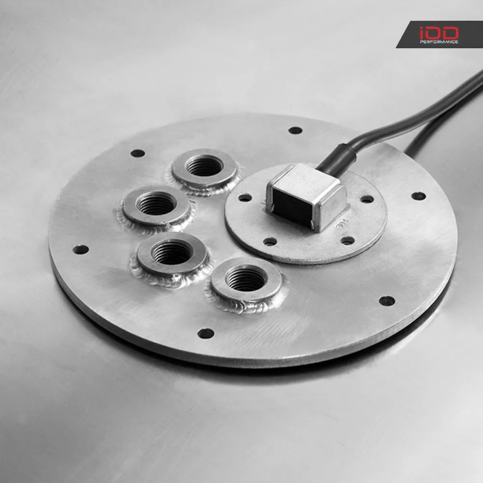 Fuel/water sub tank Nissan Patrol Y61 LWB - 55 liters stainless steel [2]