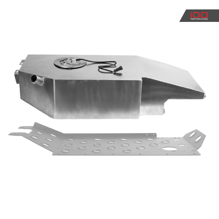 Fuel/water sub tank Nissan Patrol Y61 LWB - 55 liters stainless steel [5]