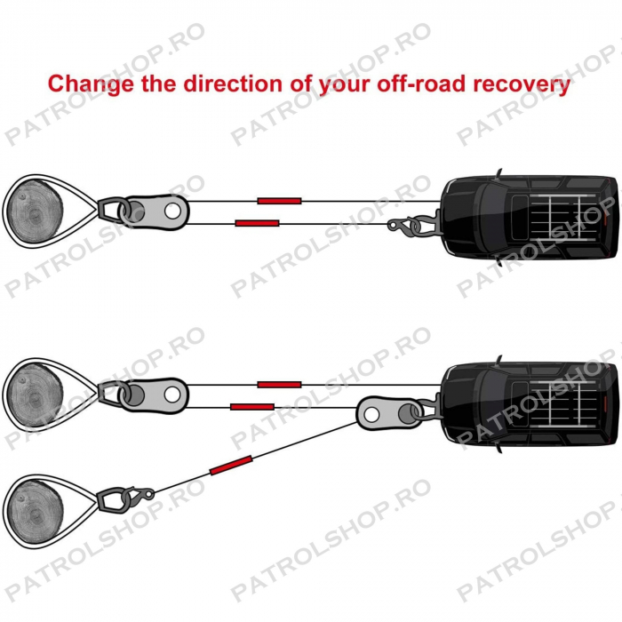 8 tons recovery snatch block - PATROL SHOP [5]