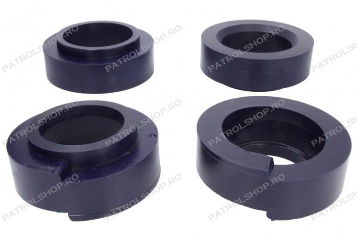 Polyurethane spring spacers set 5 cm Nissan Patrol Y60 Y61 - PATROL SHOP [1]