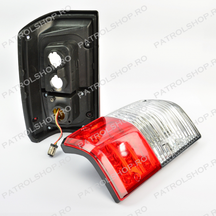 LED clear rear lamp set Nissan Patrol Y60 - PATROL SHOP [2]