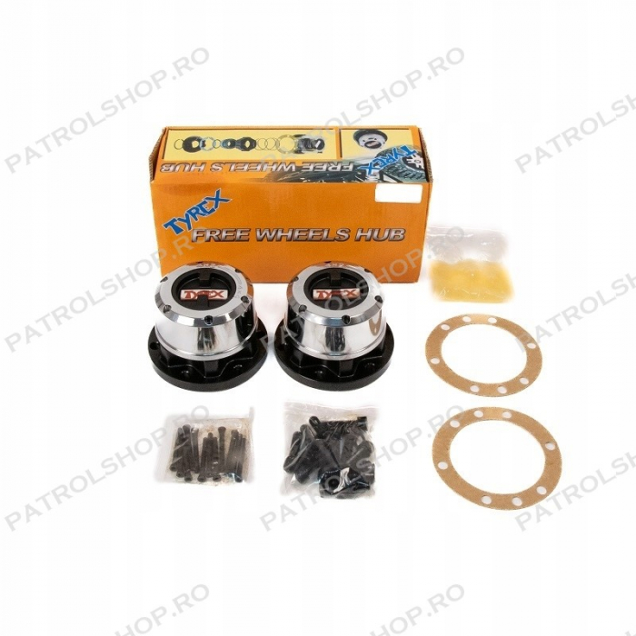 TYREX free wheeling hubs set Nissan Patrol Y60 Y61 - PATROL SHOP [3]