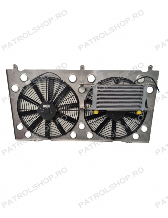 IOD Oil cooler bracket with oil cooler set Nissan Patrol Y60 Y61 - PATROL SHOP [3]