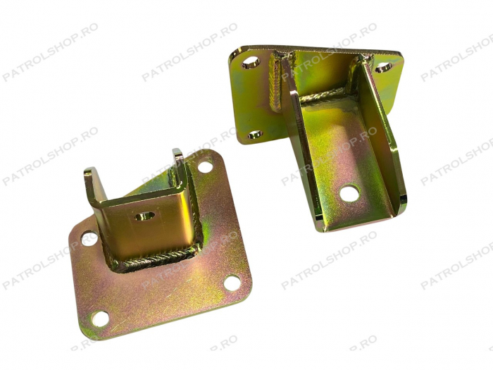 Set suporti bieleta antiruliu fata Nissan Patrol Y60 Y61 - PATROL SHOP [2]