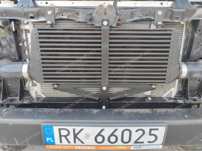 Set suporti intercooler front mount BMW M57 swap Nissan Patrol Y60 - PATROL SHOP [3]