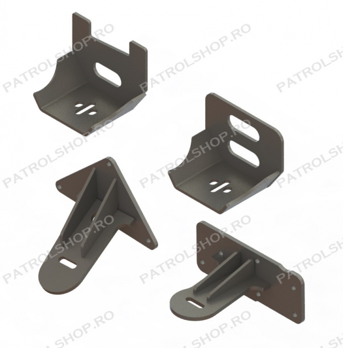 Set suporti motor BMW M57 bloc aluminiu swap Nissan Patrol Y60 Y61 - PATROL SHOP [1]