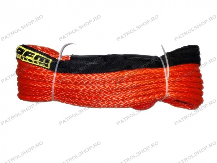 Synthetic winch rope 12mm x 28m OFM - PATROL SHOP [1]