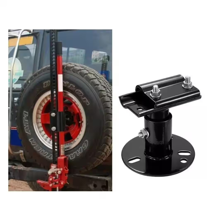 Suport cric hi-lift pentru montaj pe roata de rezerva - teava rotunda [6]