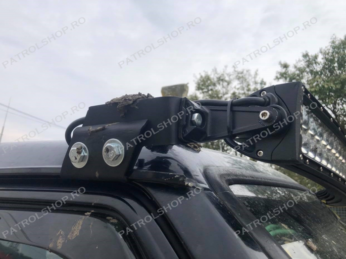 Ledbar mounts Nissan Patrol Y60 Y61 - PATROL SHOP [3]