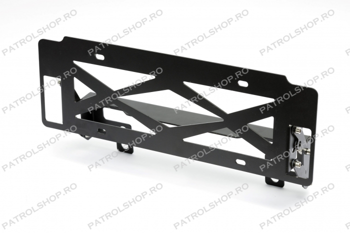 Winch rope fairlead number plate mount - PATROL SHOP [2]