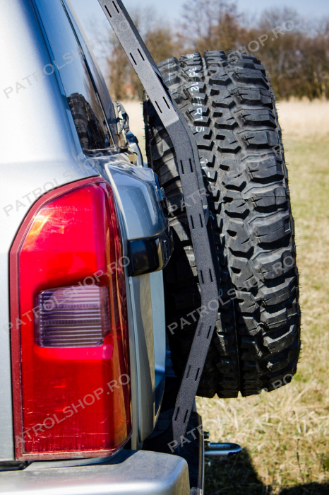 Suport reglabil roata de rezerva usa portbagaj Nissan Patrol Y61 - PATROL SHOP [6]