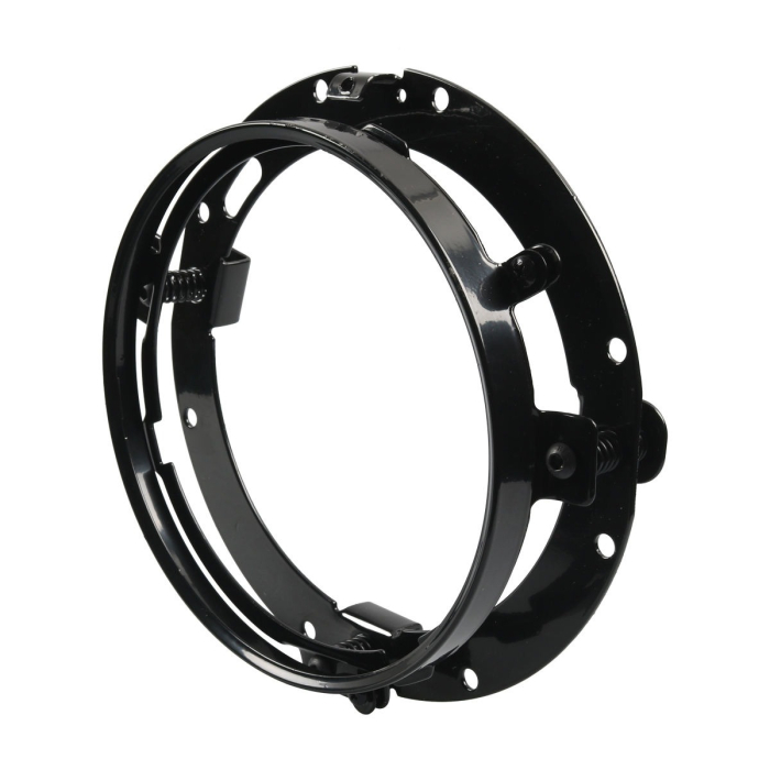 7 inch headlight mounting bracket - black [2]