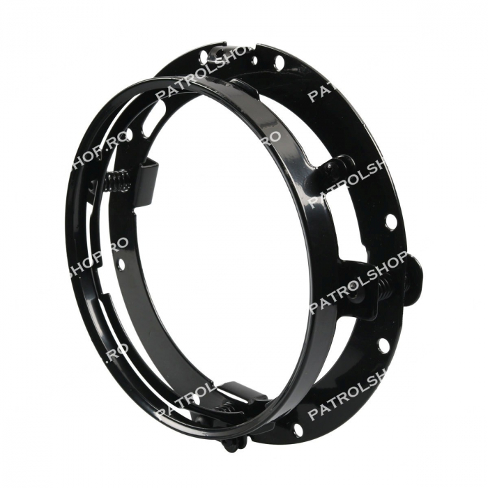 7 inch headlight mounting bracket - black [2]