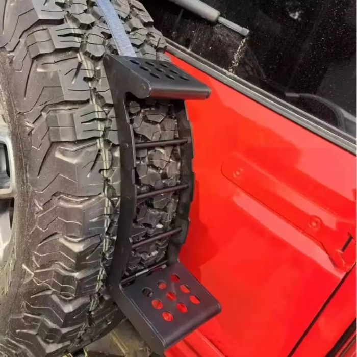 Trepte acces plafon pentru roata de rezerva, universal 4x4 [8]