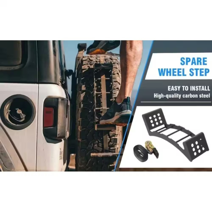 Trepte acces plafon pentru roata de rezerva, universal 4x4 [2]