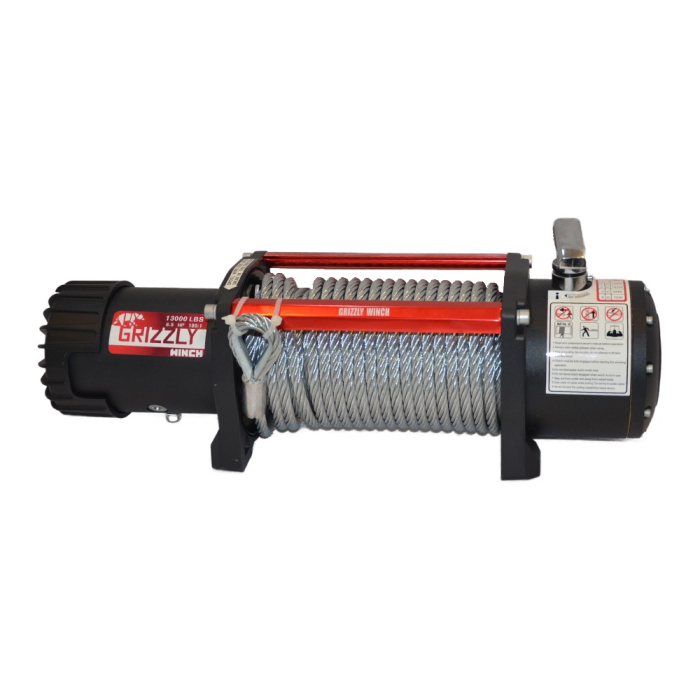 Troliu electric Grizzly 13000 lbs - 5897 kg - raport 180:1 - cablu otel - PATROL SHOP [2]