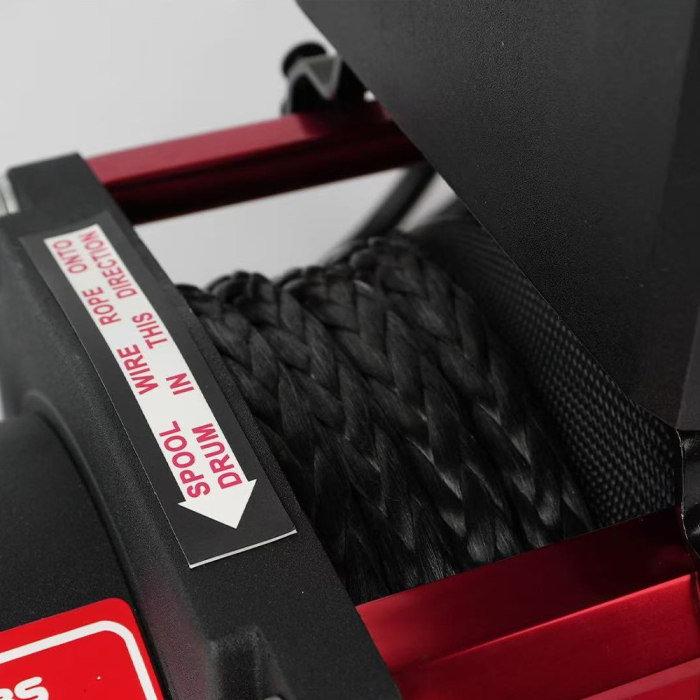 Electric winch Grizzly 13000 lbs - 5897 kg - synthetic rope - PATROL SHOP [7]