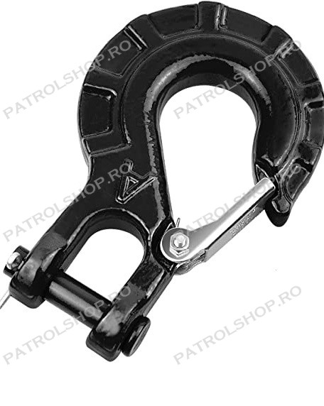 Electric winch Macon Master 13000 lbs 12V - 5897 kg - synthetic rope  - PATROL SHOP [7]
