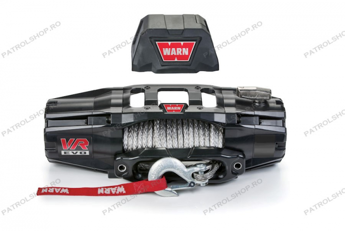 Electric winch WARN VR EVO 12-S - 5443 kg - synthetic rope - PATROL SHOP [3]