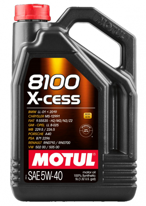 Engine oil MOTUL 8100 X-CESS 5W-40 5 liters [1]