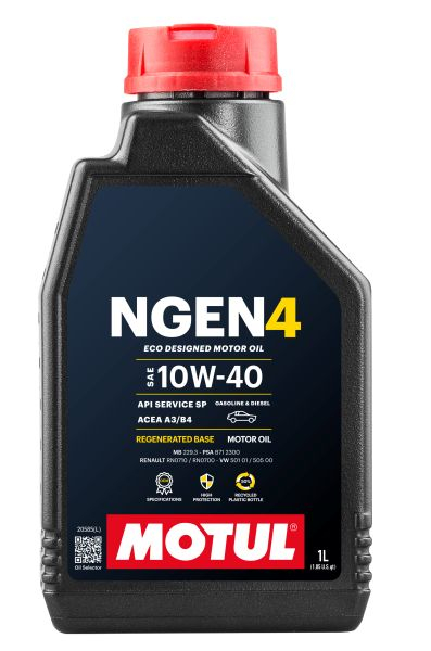 Engine oil MOTUL NGEN 4 10W-40 1 liter [1]