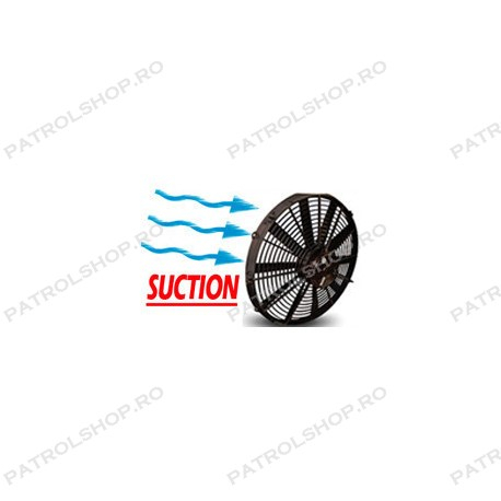 Electric fan 12V - 356 mm - suction [2]