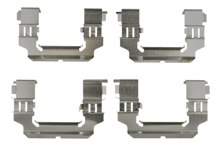 BRAKING SYSTEM - Front brake pads hardware kit FRENKIT Nissan Patrol Y61