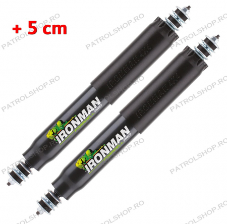Amortizoare - Amortizor fata Ironman Extra Heavy Duty Foamcell PRO +5 cm Nissan Patrol Y60 Y61 - PATROL SHOP
