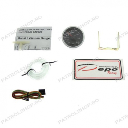 Ceas presiune turbo DEPO 2 bar 52 mm - PATROL SHOP [3]