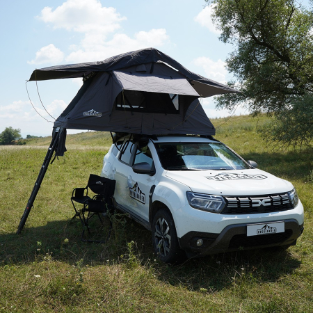 Rooftop Tent OVERLANDER Adventure 140 cm with sky roof [17]