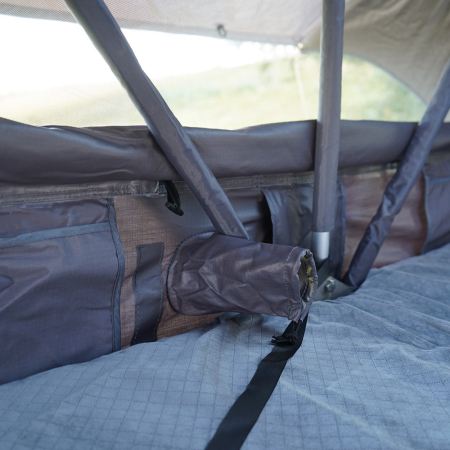 Rooftop Tent OVERLANDER Adventure 140 cm with sky roof [15]