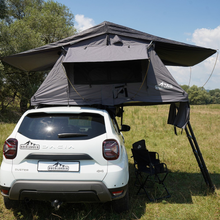 Rooftop Tent OVERLANDER Adventure 140 cm with sky roof [23]