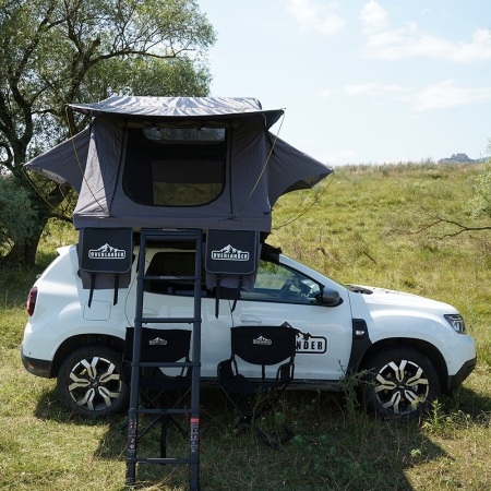 Rooftop Tent OVERLANDER Adventure 140 cm with sky roof [27]