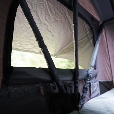 Rooftop Tent OVERLANDER Adventure 160 cm with sky roof [16]