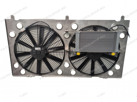 Motor - Difuzor aluminiu radiator Nissan Patrol Y61 - PATROL SHOP