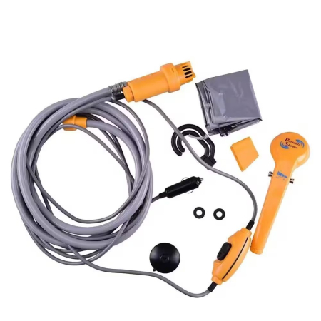Camping Gear - 12V Portable Shower for Camping