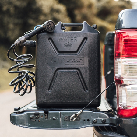 ONTAP 12V 22-Liter Portable Camping Shower - Black [2]