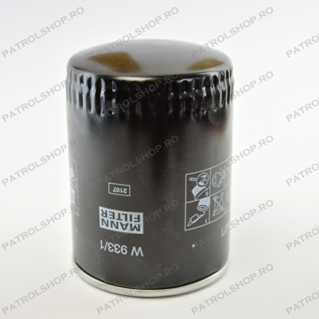 Filtre - Filtru ulei MANN Nissan Patrol Y60 2.8 - PATROL SHOP
